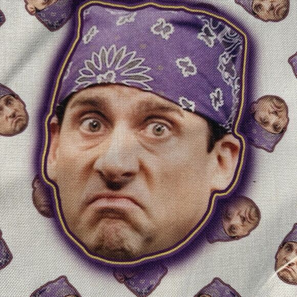 The Office Prison Mike Tote Bag Steve Carell Dwight TV Show Canvas School Beach - Picture 2 of 6